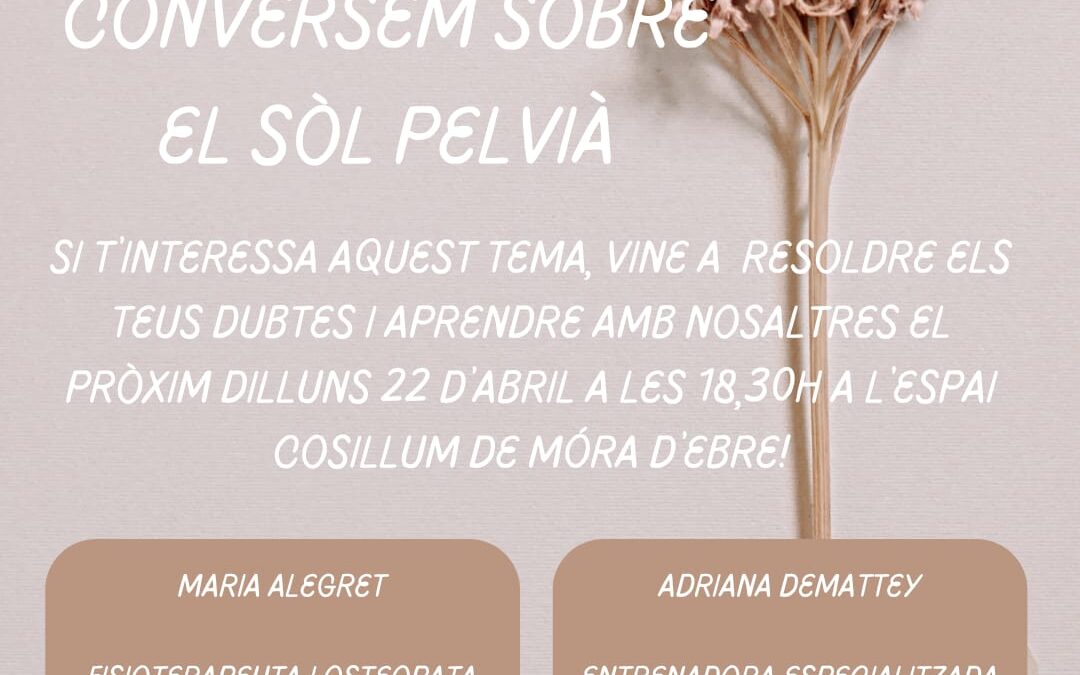 Conversem sobre el sòl pelvià